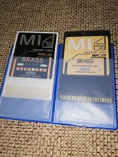 KORG  DOPPIA CARD MPC-11  + MSC-11  BRASS  X KORG M1/M1R/T3