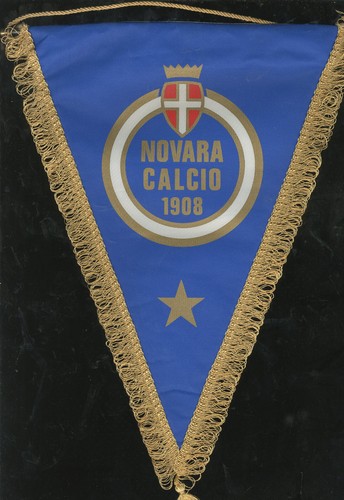 Gagliardetto calcio novara - calcio,