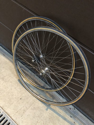 Wheel set tubular - mavic, nisi