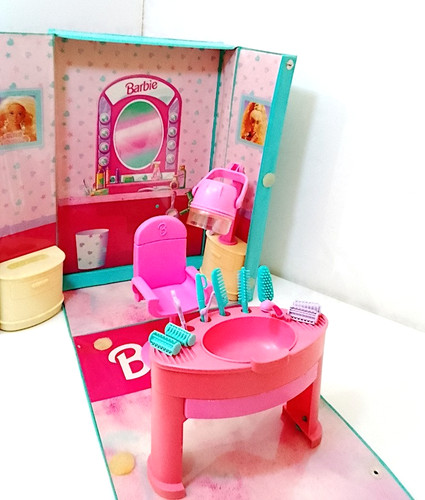 Barbie beauty parlor - beauty, case