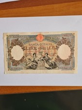 Banconota 1000 lire Repubbliche Marinare-23.08.1943-BB-BB+ Pagamento rateale. 