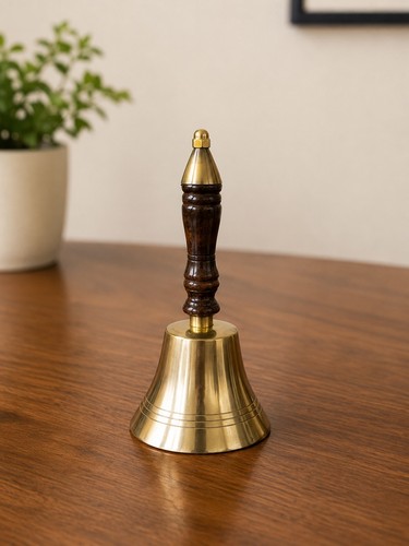Brass school dinner hand - cm,