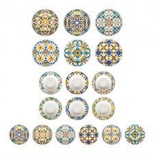 BRANDANI Medicea Servizio Tavola Piatti 18 Pezzi Porcellana 53705