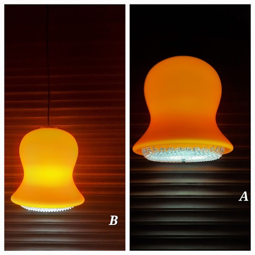 Coppia lampadari space age - lampadari,