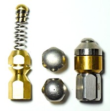 KIT UGELLI SONDA STURATUBI SPURGATUBI 1/8 PER LAVOR KARCHER COMET ANNOVI