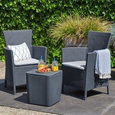 Set da giardino con tavolo in