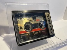 Aiwa microcassetta metallo - microcassetta, in