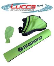 Kit Borsa Spallaccio Shimano MTB Giallo Fluo Vintage