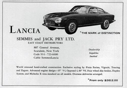Pubblicità lancia flaminia - pubblicità,