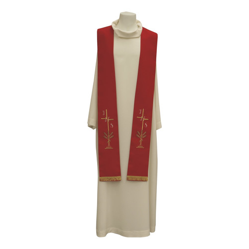 Stola sacerdotale rossa made - sacerdotale,