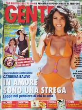 Settimanale GENTE N. 33/2010 CATERINA BALIVO, ADRIANO CELENTANO, ASIA ARGENTO 