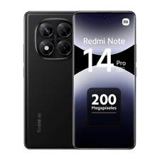 Xiaomi Redmi Note 14 Pro 8+256GB 6.67" 5G Midnight Black Garanzia Europa