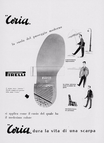 Pubblicita 1950 pirelli - 1950,