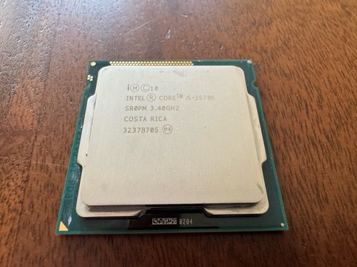 Intel core 3570k sr0pm - core,