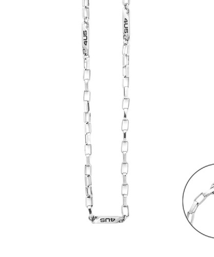 Collana uomo acciaio - collana,