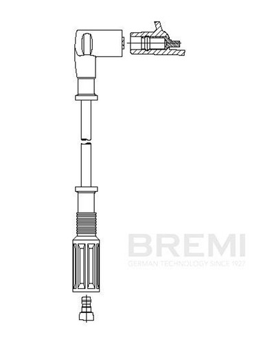 Tubo accensione bremi - accensione, 670/55