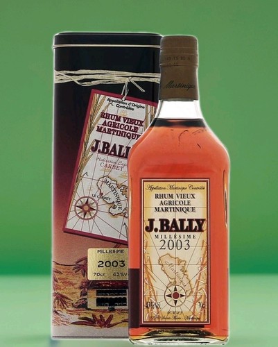 Rhum bally millesimè - rhum, 2003