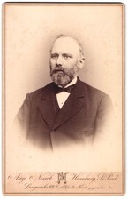 Fotografia Aug. Noack, Amburgo-St. Pauli, serie lunga 69, ritratto di anziano  