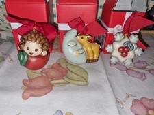 Thun Addobbo Natale Mela Riccio Fiocco Neve Cerbiatto Su Luna Prezzo A Pezzo