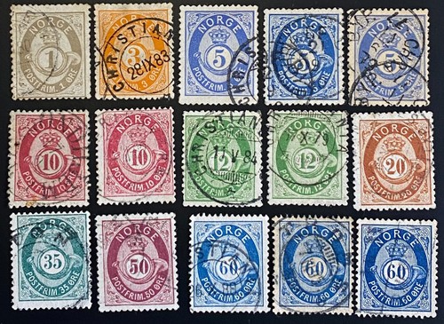 Lotto francobolli corno
