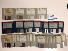 Dischetti floppy disk Microsoft Office Professional 4.3 Works 3.0 Framework IV