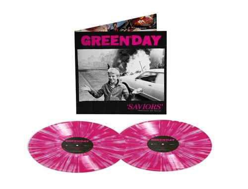 Green day saviors import - green,