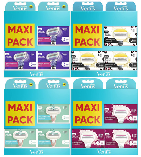 Maxi pack lames gillette - pack,