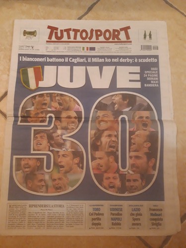 Tuttosport scudetto 30 - tuttosport, n.30