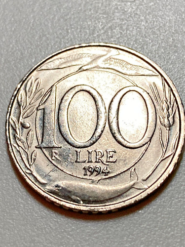 100 lire 1994 lira rep - lira,