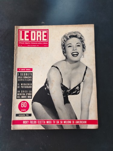 Ore maggio 1954 - 55,