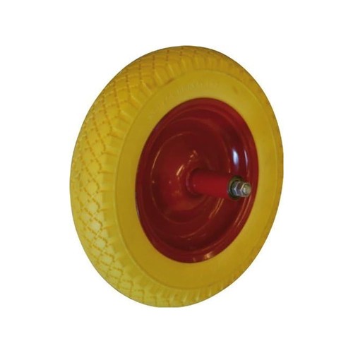 Ruota piena gialla - ruota,