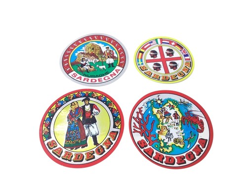 Raro set adesivi sardegna - 4,