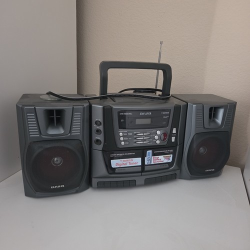 Aiwa cadw539 20w boombox - aiwa,