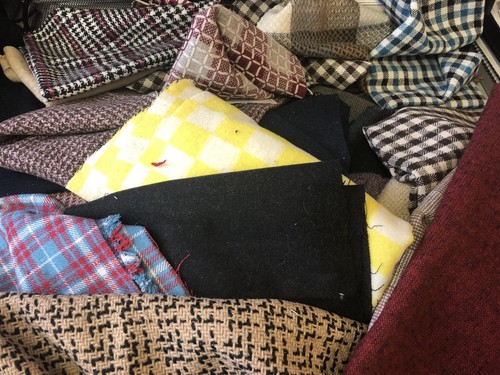 Assortito tessuto tweed - tessuto,