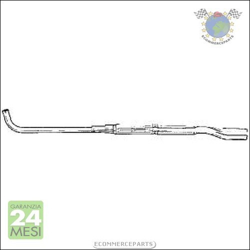 Tubo marmitta collettore - tubo,