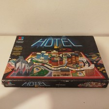 MB giochi Hotel gioco di società in scatola da tavolo 1ED 1986 Non Completo