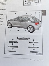 KIT LIVREA ORIGINALE AUDI A1