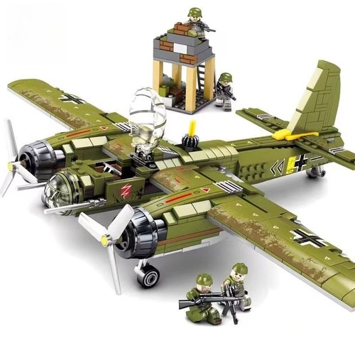 Sembo 559pcs wwii bomber - wwii,