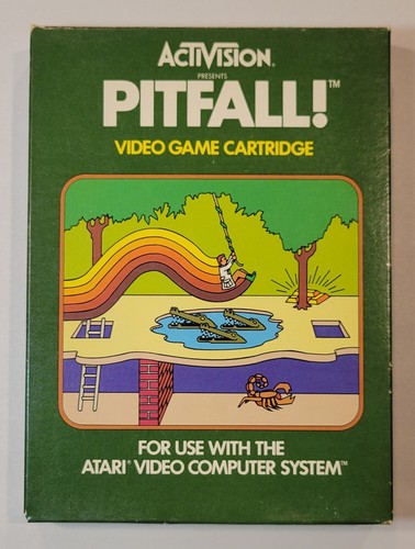 Pitfall 1982 atari video - atari,