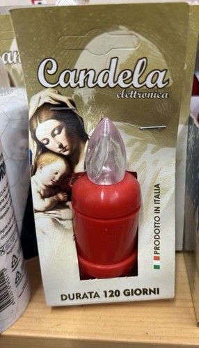 Lumino votivo batteria - a, da