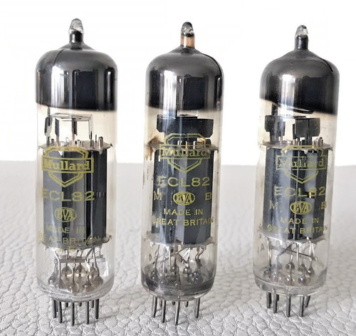 Mullard ecl82 yellow - mullard,