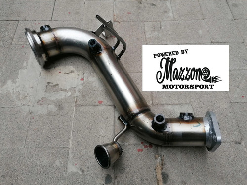 Downpipe acciaio inox defap