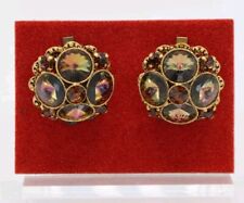 Bigiotteria Vintage Orecchini Ø 20 mm Perfetti Mai Usati  Da Fondo Di Magazzino