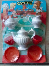 SOLDATINI BLISTER CANE' CAFFE BAMBINA PIATTINI IN CUCINA VINTAGE ANNI 70 GIOCO