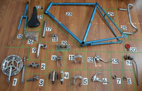 Ricambi bici raleigh vintage - bici,
