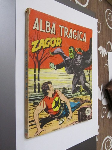 Zagor scritta rossa 87 - scritta,