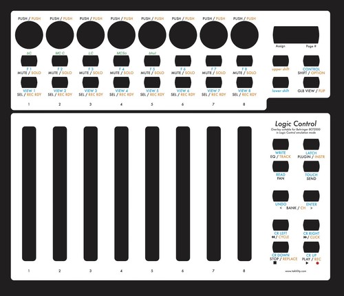 Overlay per behringer - overlay,
