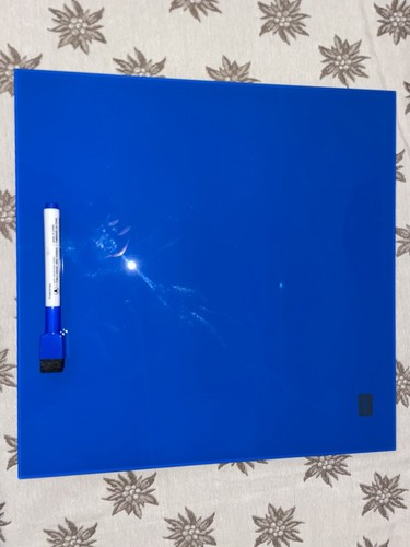 Lavagna magnetica nobo blu - nobo,