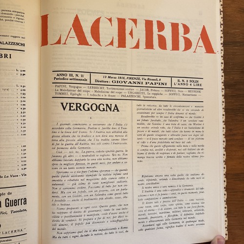 Rivista anni - , 30