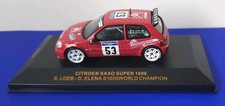 Auto da rally IXO Citroen Saxo